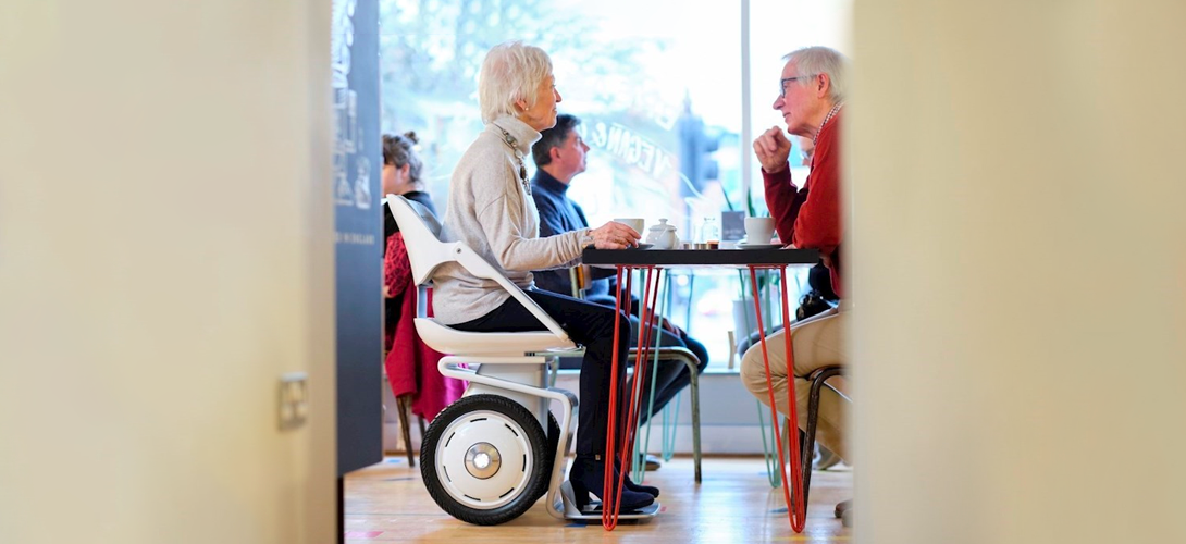 The ExtraCare Charitable Trust collaborate with Centaur Robotics to trial a futuristic wheelchair