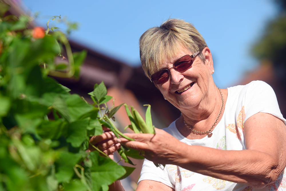 Gardening in retirement