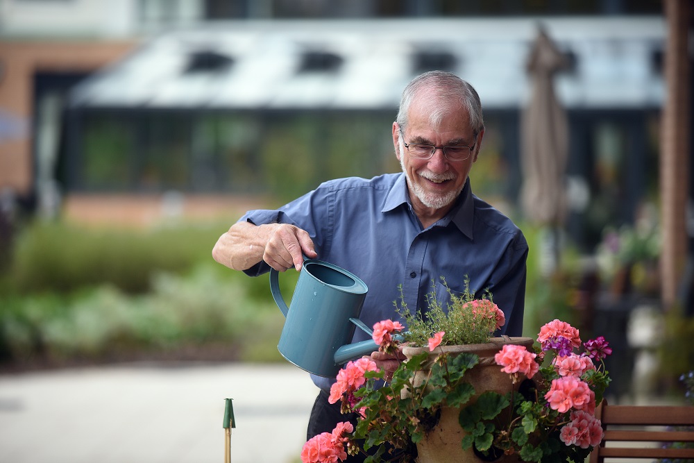 Gardening in retirement