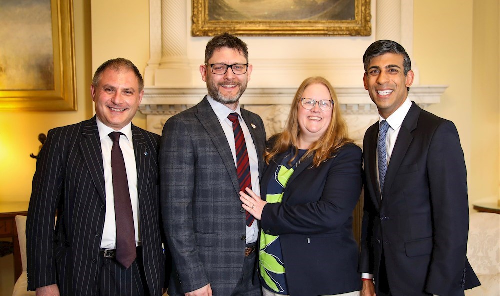 Bristol community champions meet Prime Minister Rishi Sunak