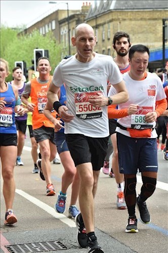 ExtraCare CEO runs London Marathon