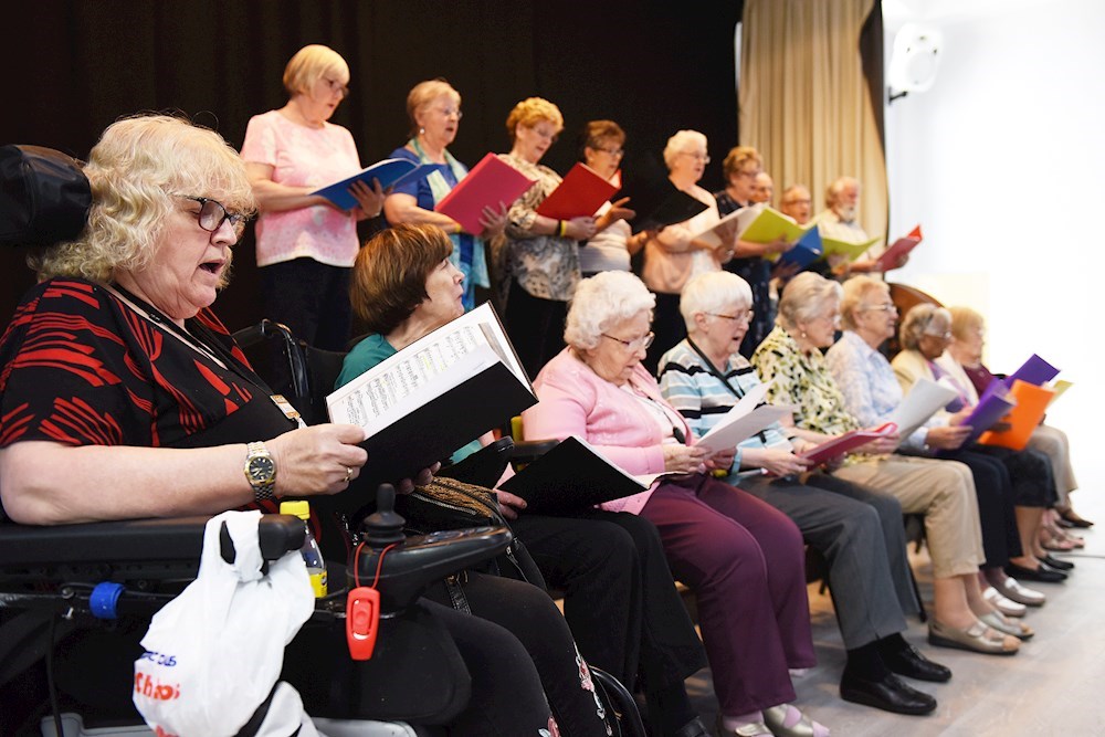 Longbridge retirement village choir