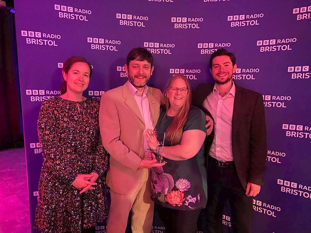 Husband and wife shop owners triumph with BBC community award