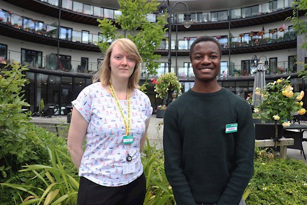 National Apprenticeship Week: Meet our two wellbeing apprentices