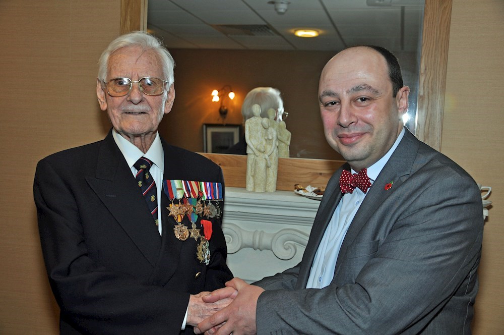 War medal for Nottingham retirement village resident