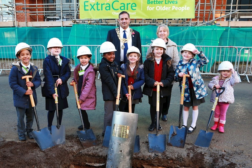 Time Capsule Buried at Hughenden Gardens Retirement Village