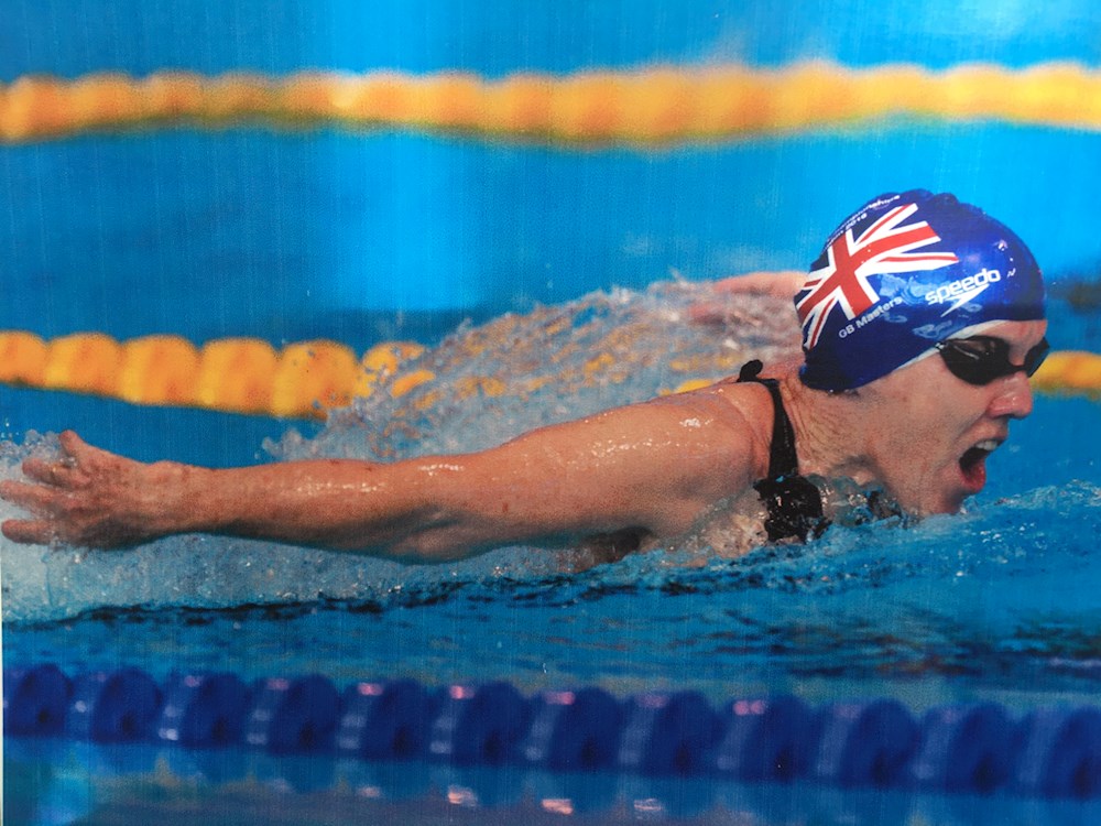 82-year-old Milton Keynes swimmer celebrates medals in Rome