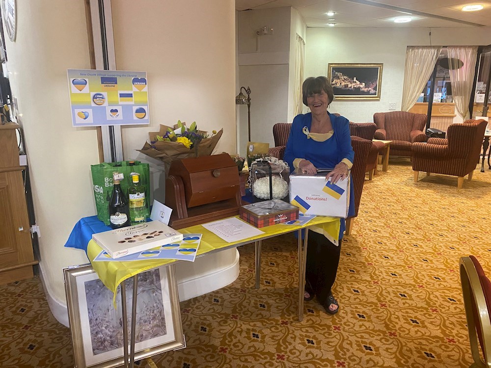 Retirement village hosts charity event to support Ukraine