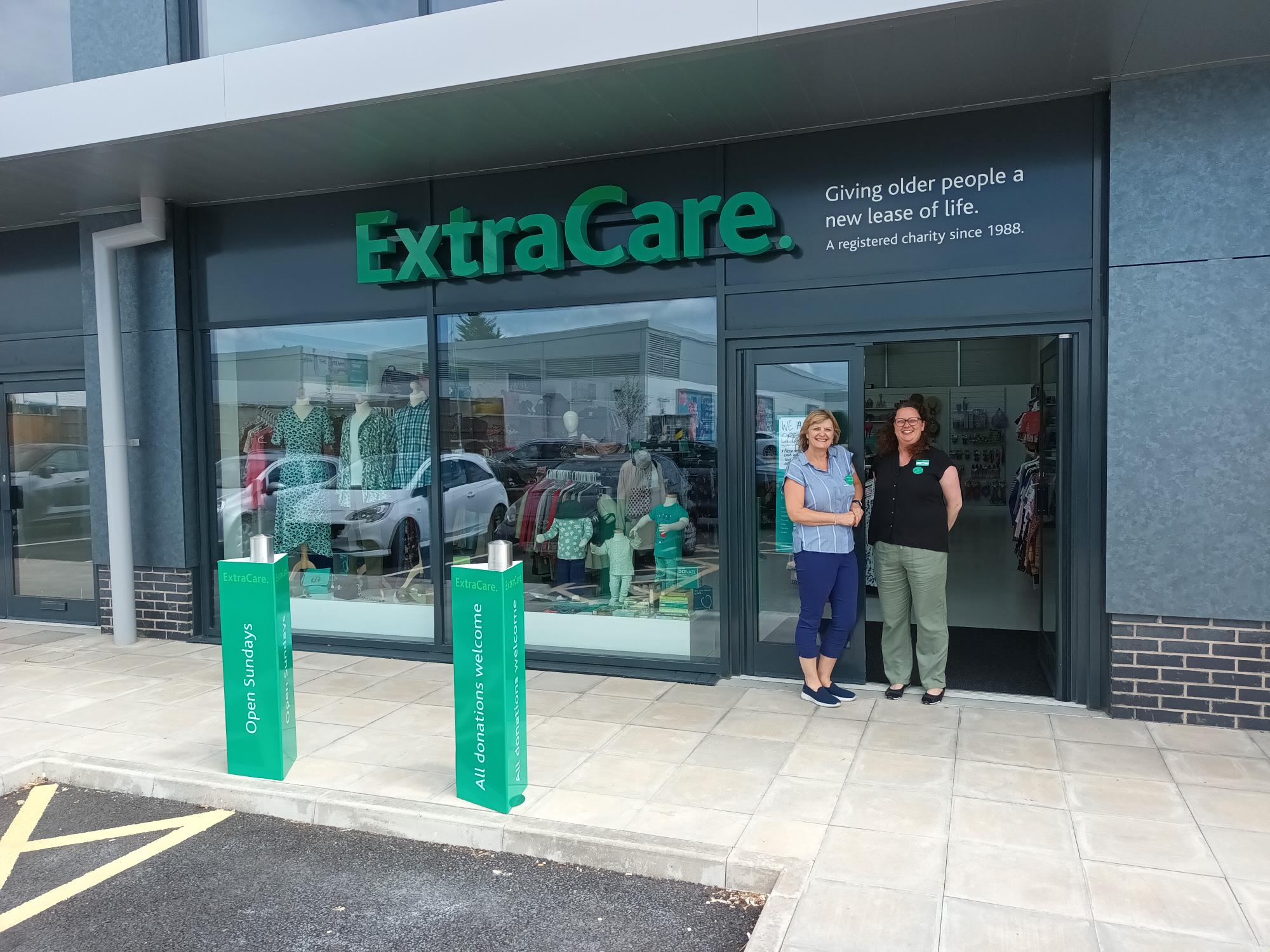 Shop Manager Jennifer Lowe discusses the launch of ExtraCare’s newest charity shop