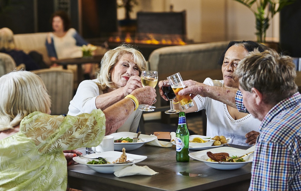 Bistro and bar at Solihull Retirement Village